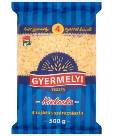 Gyermelyi Mini Squers Pasta (Kiskocka) 500g Pack of 2  - Buy Online on SooperMarket.com