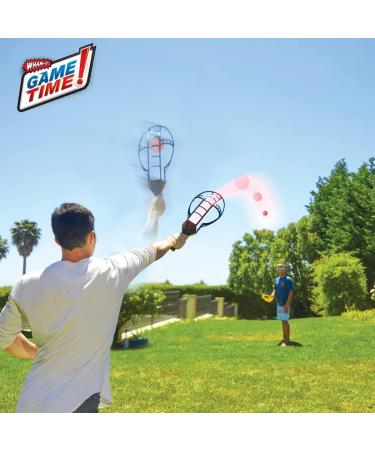 Wham-O Game Time Trac-Ball Set: 2 Rackets, 2 Air Action Balls | Outdoor Play for Kids & Adults | Original Tracball & Other Outdoor Games - Buy Online on SooperMarket.com