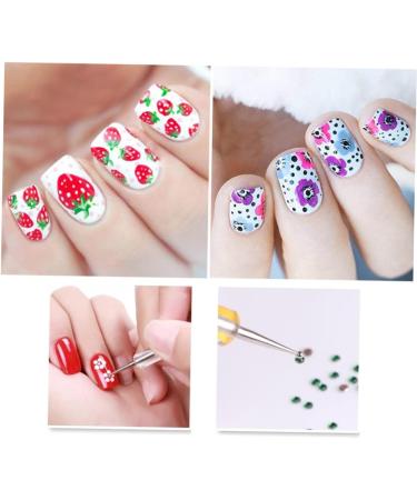 DOITOOL 10 Pcs Nail Painting Tool Lightweight Nail Art Pen Nail Art Equipment Nail Dotting Painting Drawing Pen Gel Nail Tool Nail Dotting Tool Kit Nail Design Brush Pen Manicure Acrylic - Buy Online on SooperMarket.com