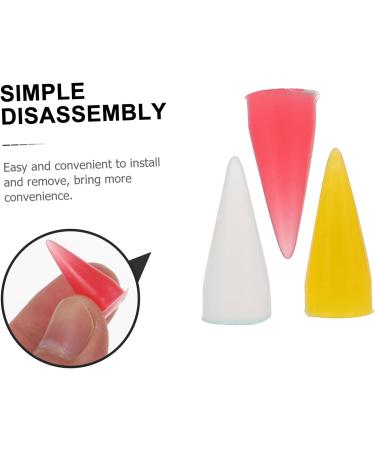 minkissy 27 Pcs Manicure Pen Silicone Head Nail Art Silicone Head Nail Art Pen Head Manicure Pen Head Dotting Pen Wax Head Rhinestone Picker Head Rhinestones Crystal Drilling Pen - Buy Online on SooperMarket.com