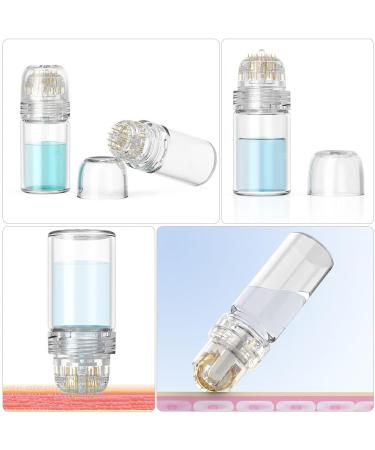 Anti Wrinkle Serum Microneedle Skin Bottle Moisturizing Facial Essence 20- needle for Women Beauty Anti Wrinkle Facial Essence Bottle 5.3x2.3cm - Buy Online on SooperMarket.com