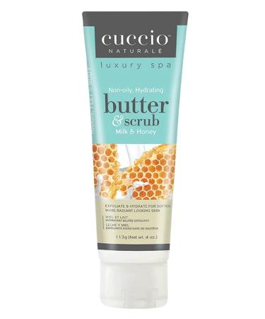 Cuccio Naturale Butter & Scrub Essentials Kit | Intense Hydrating Treatment | Silky Smooth Skin | Exfoliating Vanilla Bean & Sugar | 2 Pc Set - 4 oz - Buy Online on SooperMarket.com