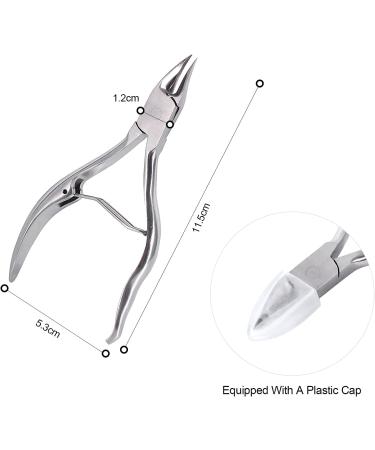 Toenail Clippers Trimmer Thick Toenails Nipper Professional Stainless Steel Cuticle Trimmer Scissors Toenails Nail Clippers for Thick or Ingrown - Buy Online on SooperMarket.com