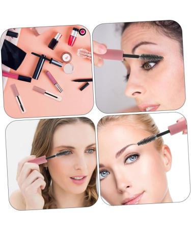 Healeved 25 Pcs Mascara Tube Cosmetic Containers Makeup Eyelash Brush Abs Pink Filling Lip Gloss Tube - Buy Online on SooperMarket.com