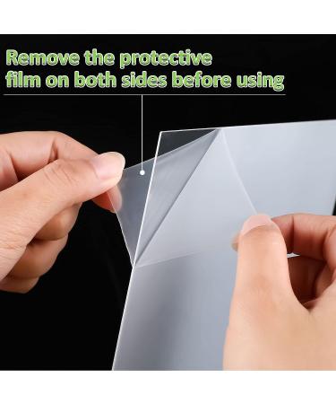 Clear Acrylic Sheets for Craft Projects - 120 Pack PETG Panels for Picture Frame Replacement - 7 x 5 x 0.04 Inch - Buy Online on SooperMarket.com