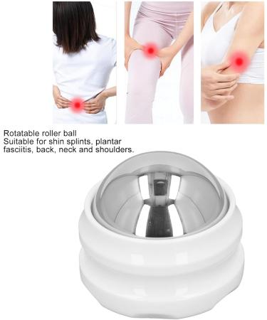 Cold Massage Scooter Ball | Stainless Steel Hot & Cold Massage Device for Back & Neck Pain Relief - Buy Online on SooperMarket.com