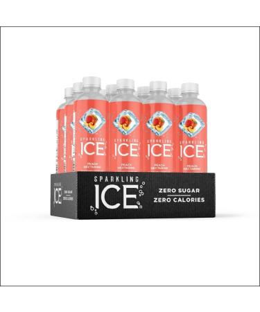 Sparkling Ice Peach Nectarine Flavoured Sparkling Water with Zero Sugar and Zero Calories 503 ml (Pack of 12) Peach Nectarine (Classic) 503 ml (Pack of 12) - Buy Online on SooperMarket.com