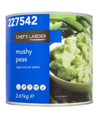 Chef's Larder Mushy Peas 2610g x 6 Mushy Peas 6