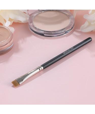 Flat Eyeliner & Eyebrow Concealer Brush - Precision Definer for Gel Powder & Cream Makeup | Pro Flat Brush 212 - Buy Online on SooperMarket.com