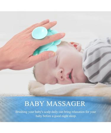 Healvian Soft Bristle Baby Bath Massage Brush - Toddler Safe Hair Washing and Scalp Cleaning Tool - Buy Online on SooperMarket.com