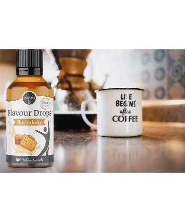 Borchers Flavor Drops - Zero Calorie Raspberry Liquid for Cooking Baking & Drinks | 30ml (1 Pack) - Buy Online on SooperMarket.com