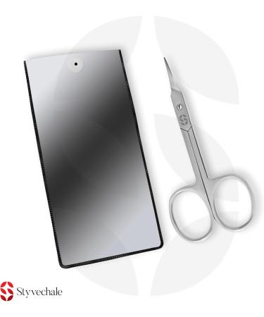 Professional Stainless Steel Curved Cuticle Scissors Manicure Cutter for Nail Toenail Trimming Eyebrow Eyelash for Women and Men - Buy Online on SooperMarket.com