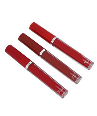 3PC Lipstick Set - Long-Lasting Matte Liquid Lipstick | Waterproof Lip Gloss for Teens | Non-Stick Cup Makeup - Buy Online on SooperMarket.com