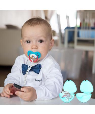 Buy BPA-Free Green Pacifier Case - 5 Piece Transparent Holder for Travel & Home | Durable Nipple Shield Box - Buy Online on SooperMarket.com