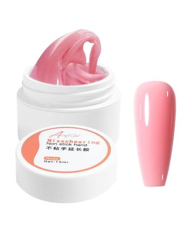 VigCebit gel builder for the nail repair -nail enlargement and modeling -strengthening nail art decoration manicure repair 15 l naked
