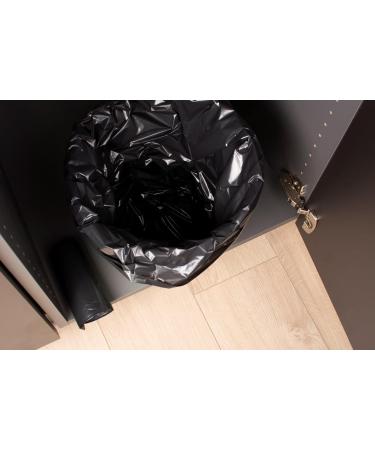 York Black Garbage Bags 60L - Extra Strong Large Waste Bags (10 Pack) | Durable & Reliable Garbage Solutions - Buy Online on SooperMarket.com