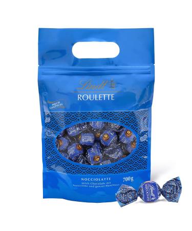 Lindt Chocolate Roulette Balls Nocciolatte 700g | Milk Chocolate Hazelnut Praline Gift | Large Assortment of Gourmet Chocolates - Buy Online on SooperMarket.com