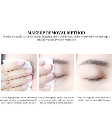 Invisible Eyelid Lifter Strips Kit Self-Adhesive Double Eyelid Tapes with Fork Rod Tweezer for Hooded Droopy Mono-eyelids 300 Pairs Eyelid Lifter Strips - Buy Online on SooperMarket.com