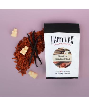 Happy Wax Fan Favorites Collection - 6 oz Scented Soy Wax Melts - Apple Harvest, Calming Lavender, Vanilla Sandalwood - Buy Online on SooperMarket.com