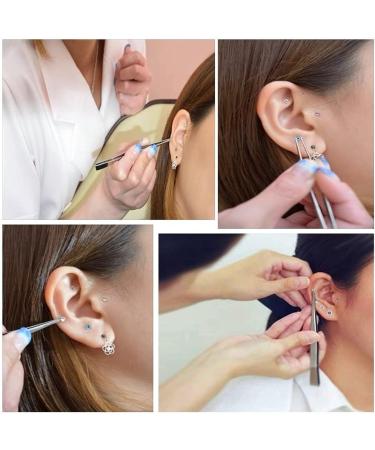 Pink and White Crystal Gem Stone Magnetic 24k Gold Bead Clear Tape Auricular Sticker Ear Seeds Ear Acupuncture - Buy Online on SooperMarket.com