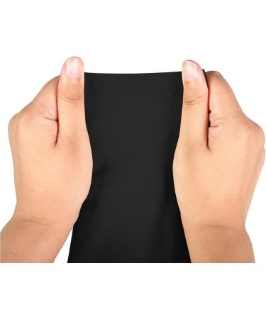 Shop Compression Stockings for Men & Women - Elastic Calves Support for Running & Sports (Black Size L) - Buy Online on SooperMarket.com