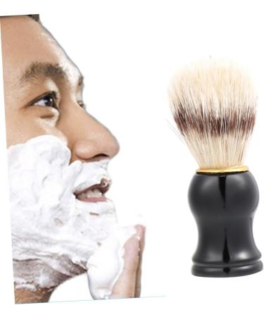 Buy Angoily 2 Pcs Makeup Brush & Beard Brush - Nylon & Bristle Hair Brushes for Perfect Grooming | International Shipping Available - Buy Online on SooperMarket.com
