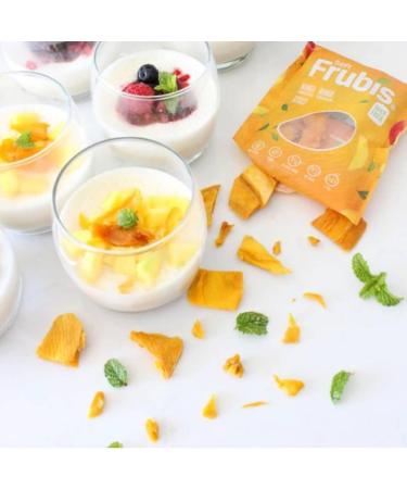 Frubis Tasty Bits Of Crispy Fruit Snacks | Red Apple | Green Apple | Apple and Cinnamon | Pear | Mango | Pineapple - 6 Pack - Buy Online on SooperMarket.com