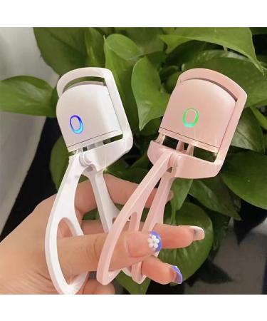 FIOERDTUIE Electric Eyelash Curler Ultimate Makeup Tool for Beautiful Eyes Professional Eyelash Electronic Curler Eyelash Clip Pink - Buy Online on SooperMarket.com