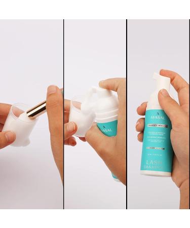 Premium Oil-Free Lash Shampoo for Eyelash Extensions - Gentle Cleanser and Care Remover - Buy Online on SooperMarket.com