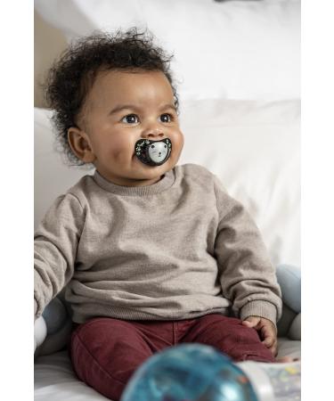 Tigex Smart Night Pacifiers 2-Pack | Luminous for 18+ Months | International Shipping Available - Buy Online on SooperMarket.com