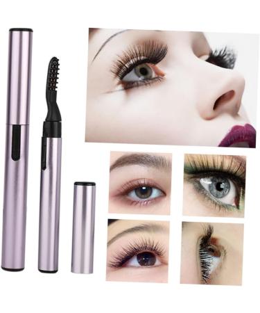 PLAFOPE 1pc Eyelash Curler for Women Electric Lash Curler Portable Battery Rechargeable Heated Eyelash Curler Electric Eyelash Curler Rechargeable Eyelash Curler Purple - Buy Online on SooperMarket.com