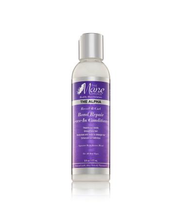 The Alpha Recoil & Curl Bond Repair Leave In Conditioner 6 oz Leave-In Cream for Coily Curly Wavy Hair Repairs Strengthens & Moisturizes with Vitamins & Amino Acids Leave-In Conditioner