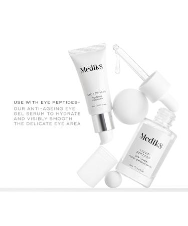 Medik8 Liquid Peptides Serum 1.0 oz - Advanced Multi Peptide Formula for Firming, Smoothing, and Hydrating Skin | Reduce Wrinkles and Fine Lines | Brightening and Plumping Treatment - Buy Online on SooperMarket.com