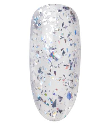 Neonail UV Nail Polish 7.2ml - Blue Silver Glitter Confetti | Shellac Gel Lacquer for Stunning Nail Designs - Buy Online on SooperMarket.com