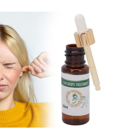 Tinnitus Drops Ear Care Drops Relieve Tinnitus Improve Ear Care Ear Itching Pain Infections Swimmer's Ear Ear Treatment Drops 20Ml