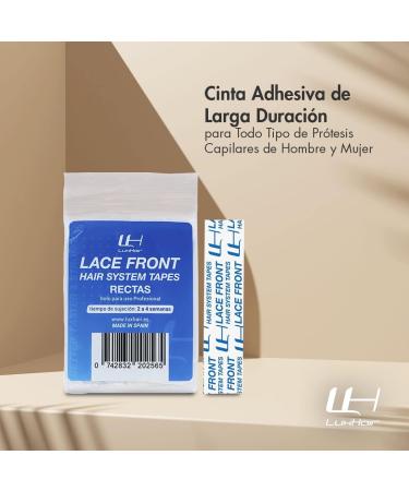 Adhesive Tape for Wigs and Lace Front Prosthetics - Double-Sided and Gentle - High Adhesive Power - Strong and Extra Firm Hold for up to 4 weeks - Straight Contours - 36 Units - LuxHair - Buy Online on SooperMarket.com