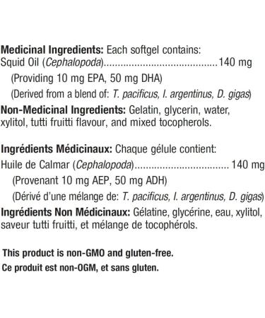 Metagenics - MetaKids DHA - Brain Eyes and Nerves Support with Squid Oil - 120 Softgels - Buy Online on SooperMarket.com