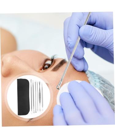 WOONEKY 1 Set Blackhead Removal Tool Specialty Tools Pimple Tool Pimple Remover Stainless Steel Silver - Buy Online on SooperMarket.com