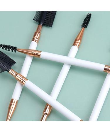 Double Head Eyebrow Comb & Lash Brush - Multifunction Makeup Tool for Perfect Eyebrows & Lashes - International Shipping Available - Buy Online on SooperMarket.com