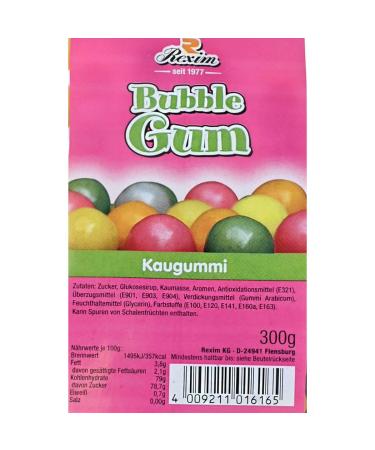 Buy Bubble Gum Chewing Gum 300g | Sweet Chewy Delight | International Shipping Available - Buy Online on SooperMarket.com