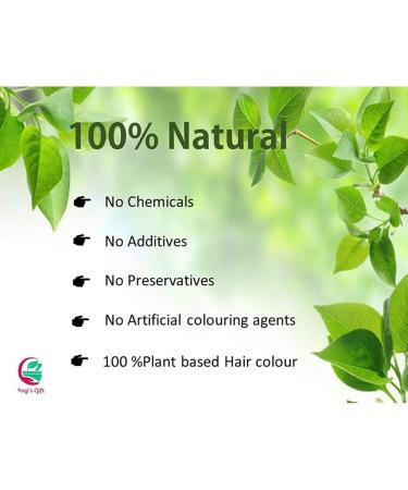 Yogi's Gift Organic Indigo Powder for Hair dye | Ideal for Black and Dark Hair | Indigofera Tinctoria | Black Henna | 100 g (3.5 Oz) | Organic Natural Hair color Indigo 100g - Buy Online on SooperMarket.com