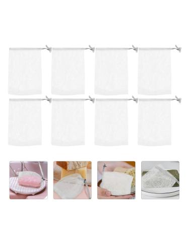 Buy NOLITOY 8pcs Exfoliating Soap Pouch - Dark Grey Facial Cleaning & Bath Scrubber | International Shipping - Buy Online on SooperMarket.com