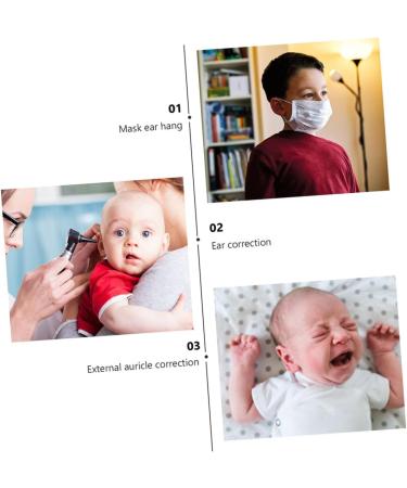 PLAFOPE 5 Pairs Auricle Corrector Sticker Holder - Ear Correction Tools for Newborns - Buy Online on SooperMarket.com