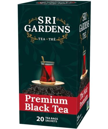 Sri Gardens 20 Tea Bag Black Tea Carton - Buy Online on SooperMarket.com