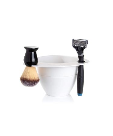 SHAVEBOWL Modular Shaving Bowl - Handcrafted in USA (White) - Buy Online on SooperMarket.com
