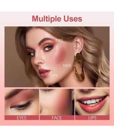 Soft Cream Liquid Blush Makeup - Dewy Lip and Cheek Tint (#04) 2.00 g - Pack of 1 - Buy Online on SooperMarket.com