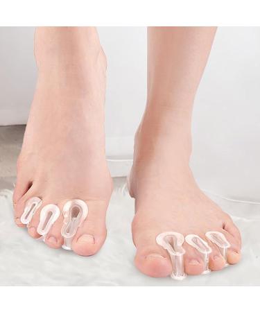 Hammer Toe Cushion Pad 3 Pairs - Medical Grade Silicone - Toe Corrector and Separator - Buy Online on SooperMarket.com