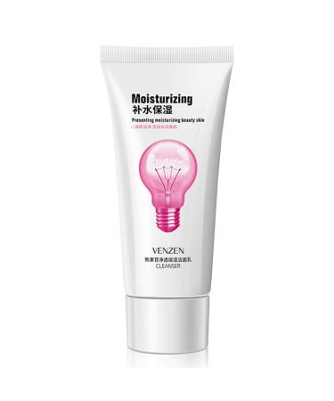 VENZEN Cleanser Moisturizing Presenting Beauty Rejuvenation Melanin Anti Stains Freckles Sodium Hyaluronate Nourishes Gentle Skin 60g
