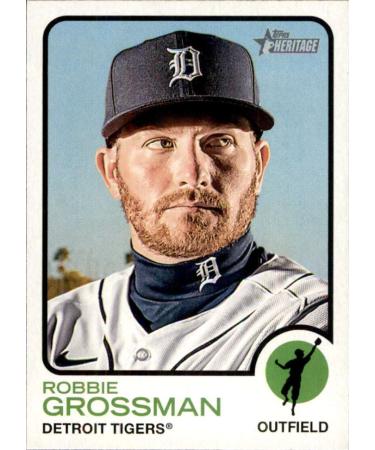 2022 Topps Heritage #58 Robbie Grossman NM-MT Tigers