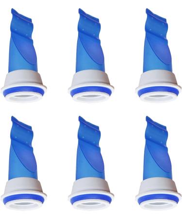 Saddgo 6 Pack Shower Floor Drain Cores Backflow Preventer One Ways Valves Adjustable Silicone Sink Floor Drain Trap for Pipes - Buy Online on SooperMarket.com